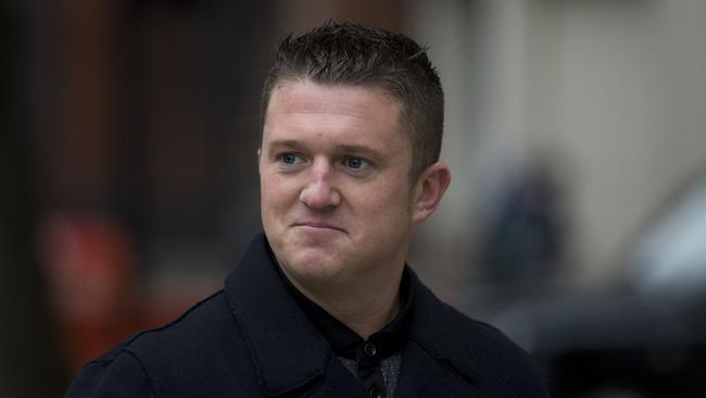 Tommy Robinson has been jailed for 13 months. Picture: AP.