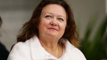 Iron ore billionaire Gina Rinehart. Picture: Getty Images