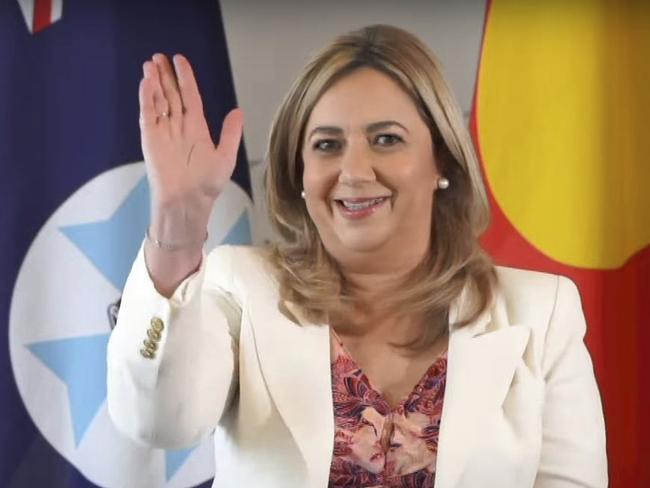 10-12-2023 - Queensland Premier Annastacia Palaszczuk has announced her resignation. Picture: YouTube