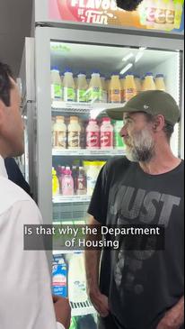 Crisafulli challenged over homelessness