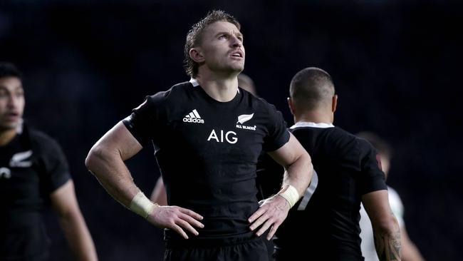 At least Beauden Barrett and the All Blacks have a realistic chance of playing in the World Cup final in Tokyo. Picture: Getty Images