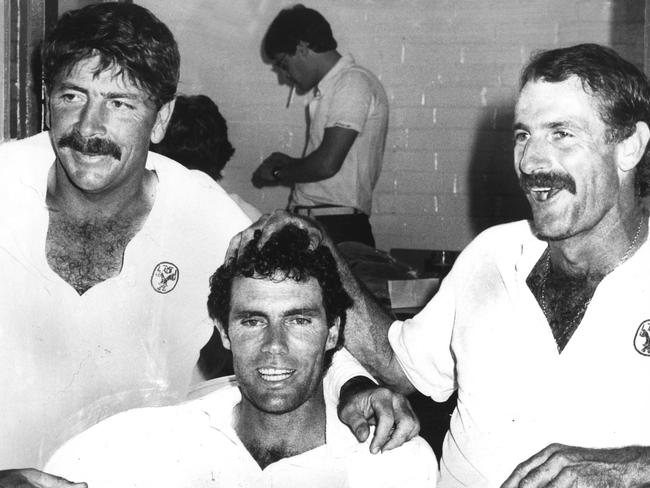 Rod Marsh, Greg Chappell and Dennis Lillee retired at the same time.