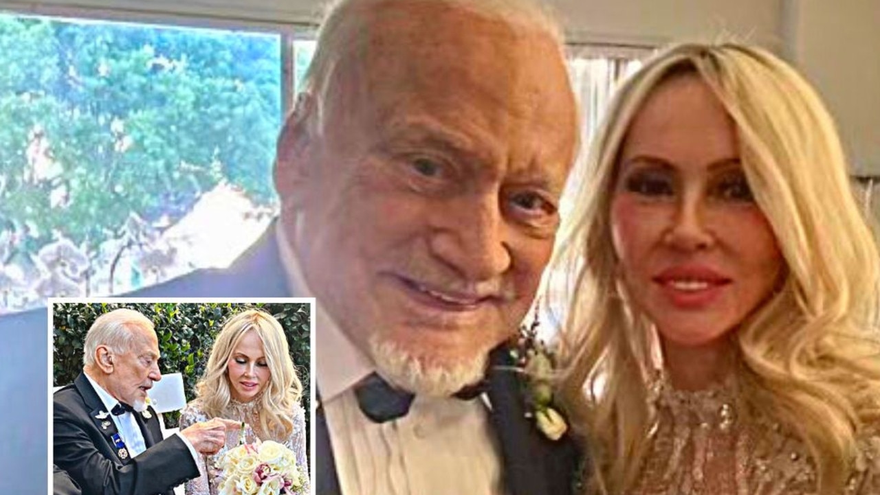 Astronaut Buzz Aldrin ties the knot at 93