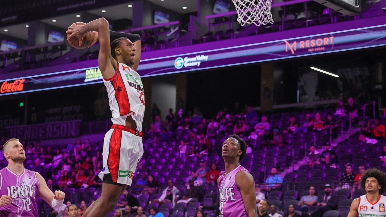 Alex Sarr has rocketed up the NBA draft board. Picture: Getty Images