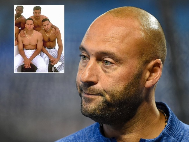 Derek Jeter snaps over shirtless pic