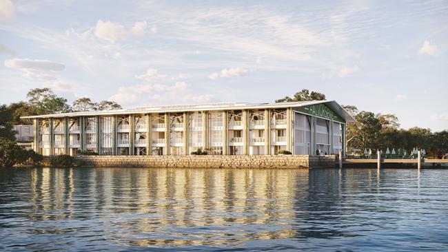 The Putney Wharf Residences in Sydney will transform a historic site into a waterfront complex. Picture: Supplied