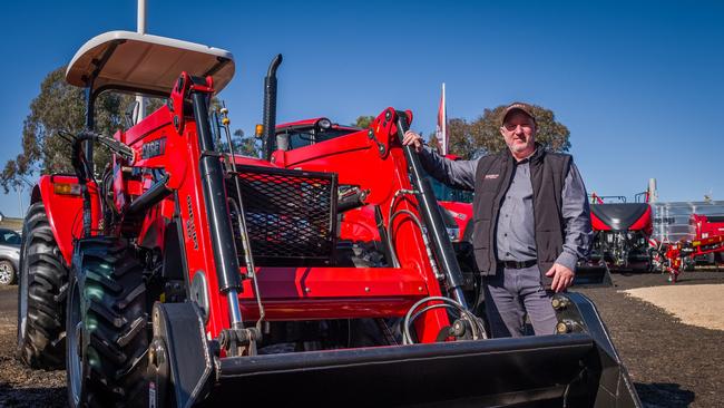 Case IH Australia-New Zealand tractor product manager Seamus McCarthy.