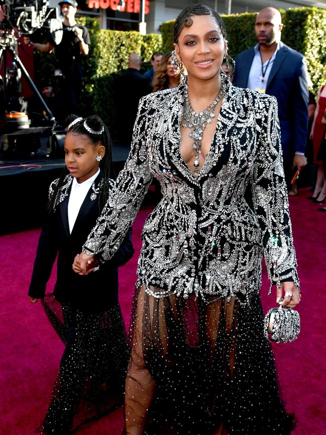 Blue Ivy Carter and Beyonce. Picture: Kevin Winter/Getty Images