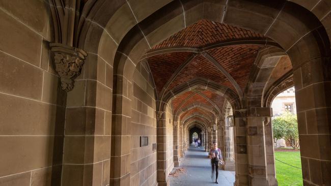 The Old Quad building at the University of Melbourne. Picture: Supplied