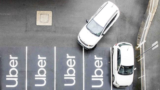 Uber has become a preferred mode of transport in Australia. Picture: NCA NewsWire / Jenny Evans