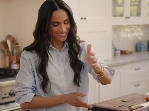 Meghan Markle's new Netflix series. Meghan Markle has used her sudden arrival back on social media to plug her new cooking show and says it’s about “connecting with new friends” and she “has to get it wrong to get it right”., The Duchess of Sussex shared the official trailer of the eight-part Netflix series on her newly-active social media account called ‘Meghan’, which she first shared her first post on during New Year’s Day.,