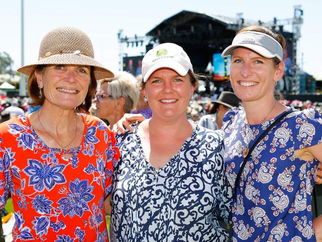 Revellers enjoying the Hay Mate concert in Tamworth. Picture: Luke Drew