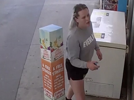 Police want to talk to this woman about an alleged theft in Spotswood.