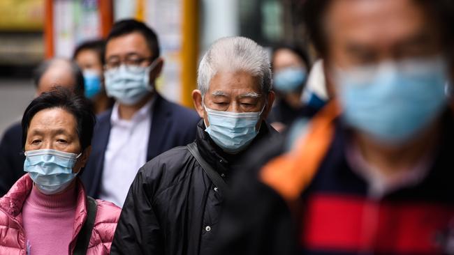 Hong Kong has a policy of zero Covid but cases are surging nonetheless. (Photo by Anthony WALLACE / AFP)