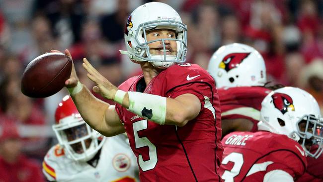 Quarterback Drew Stanton #5 of the Arizona Cardinals.