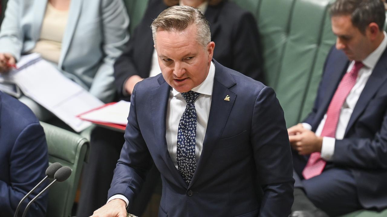 Australia’s Climate Change and Energy Chris Bowen says nuclear will remain off the table. Picture: NCA NewsWire / Martin Ollman