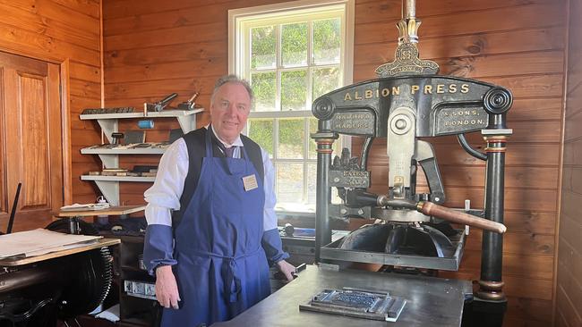 Retired Printed Examiner Officer Greg Wane - Flagstaff Hill. Picture: Jack Colantuono