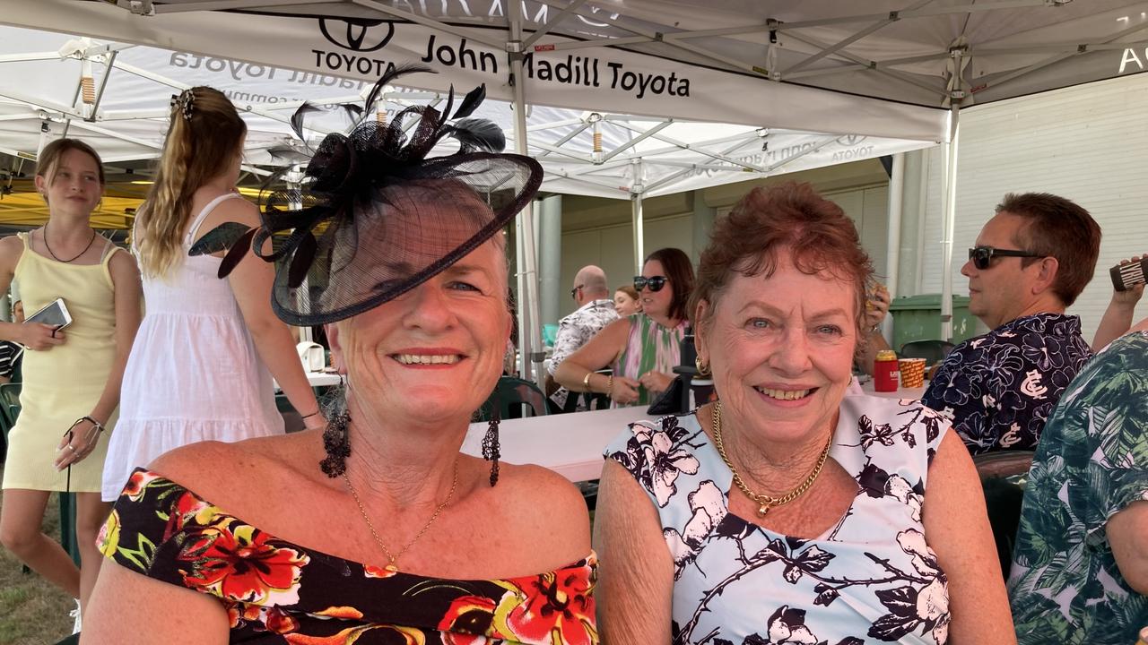 Gympie Race Day, March 4 2023 – Anne Ryan and Margaret Love.