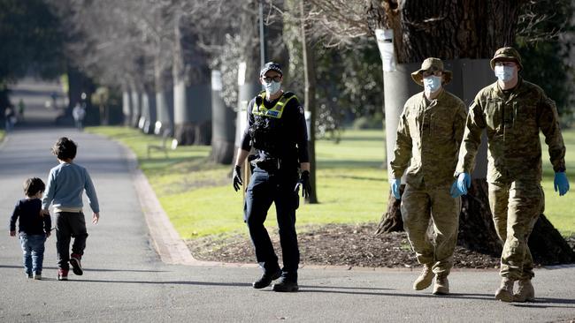 Premier Daniel Andrews said the rules to opening up would be ‘relatively’ simple. Picture: David Geraghty