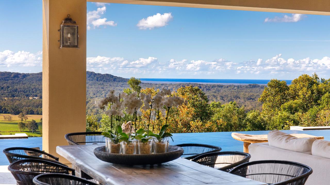 With a list of features bigger than the 160sqm walk-in wardrobe, the Cooroy Mountain Stonelea property is one of a kind.