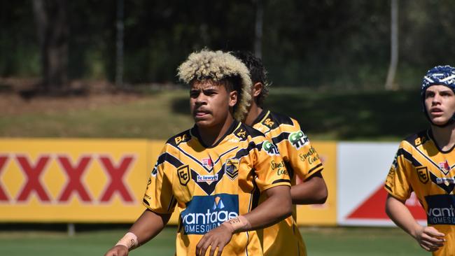 Cyril Connell Challenge game between the Ipswich Jets and Sunshine Coast Falcons. Saturday March 18, 2023. Picture, Nick Tucker.