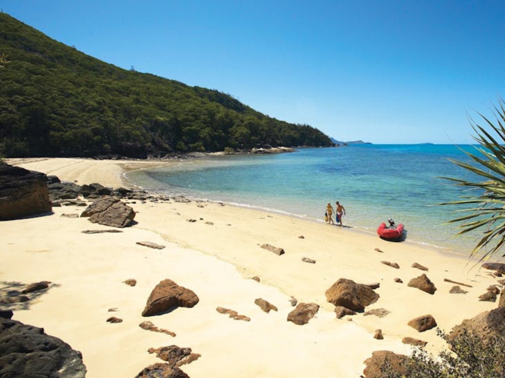 Chance Bay is located on south-east Whitsunday Island, about 27km southeast of Shute Harbour. Picture: Tourism and Events Queensland