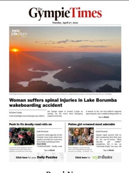 The Gympie Times digital edition