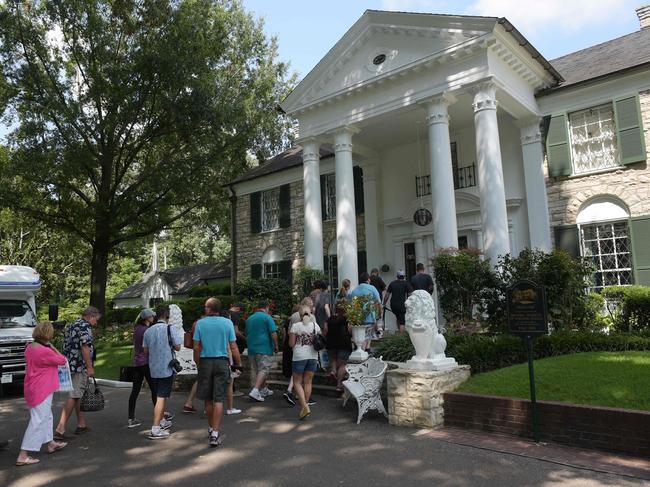 The real Graceland mansion. Picture: Mandel Ngan/AFP