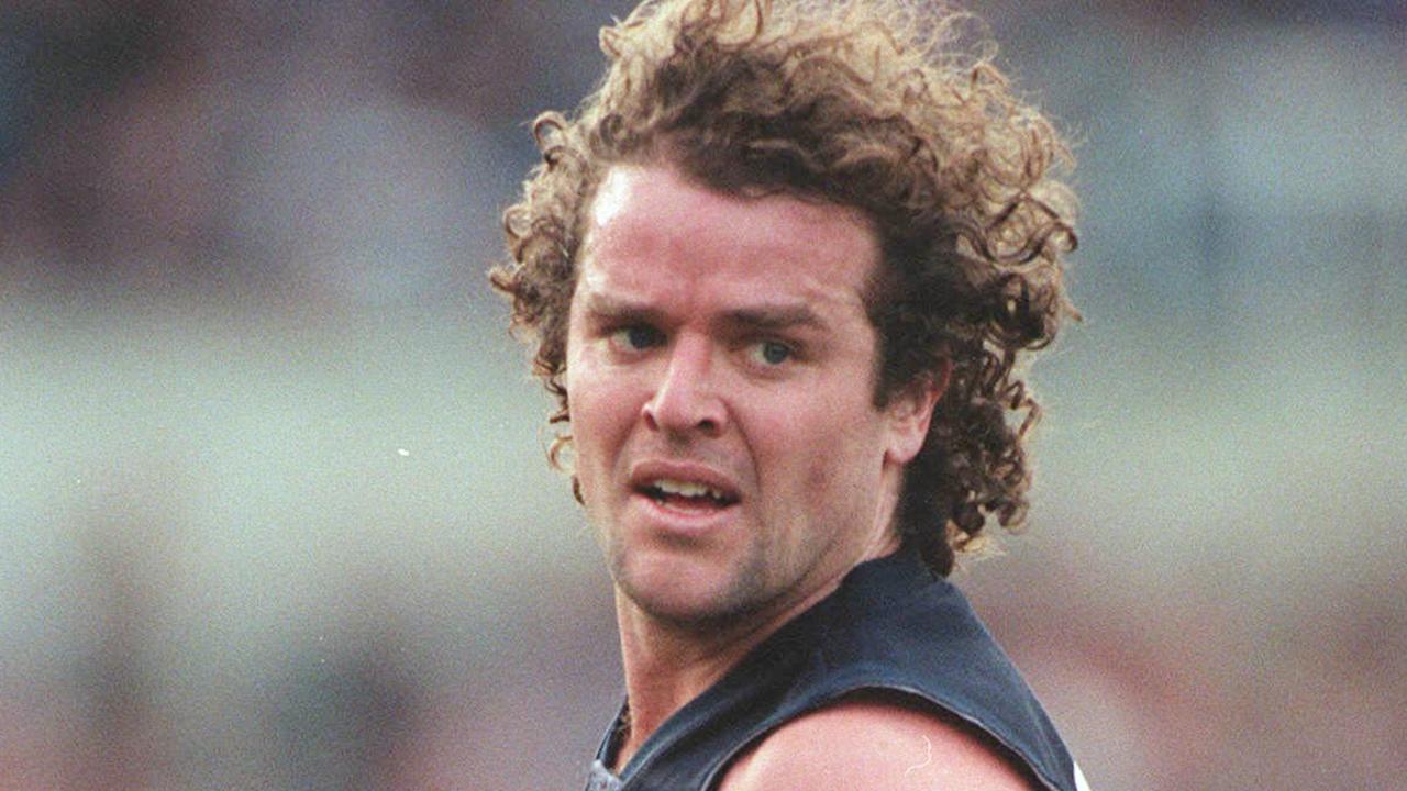 Carlton’s Fraser Brown during his playing days. Picture: Michael Klein