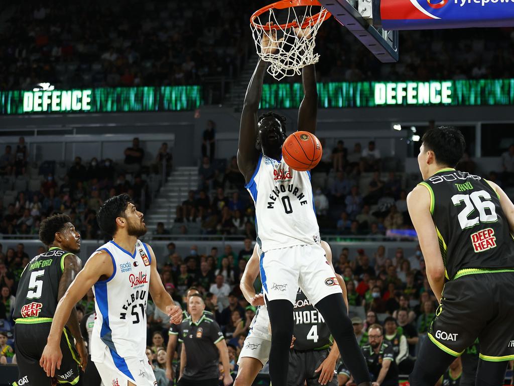 Big Jo called game. Picture: Getty Images