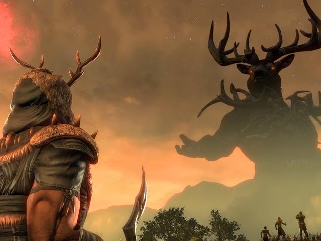 The Elder Scrolls Online will feature new Wolfhunter content. Picture: Screengrab featured at Quakecon.