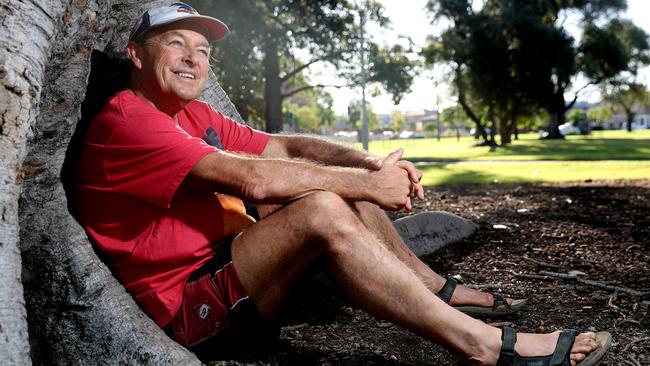 Bernie Scanlan in 2016, ahead of his 1000km walk across Brazil. Picture: Calum Robertson