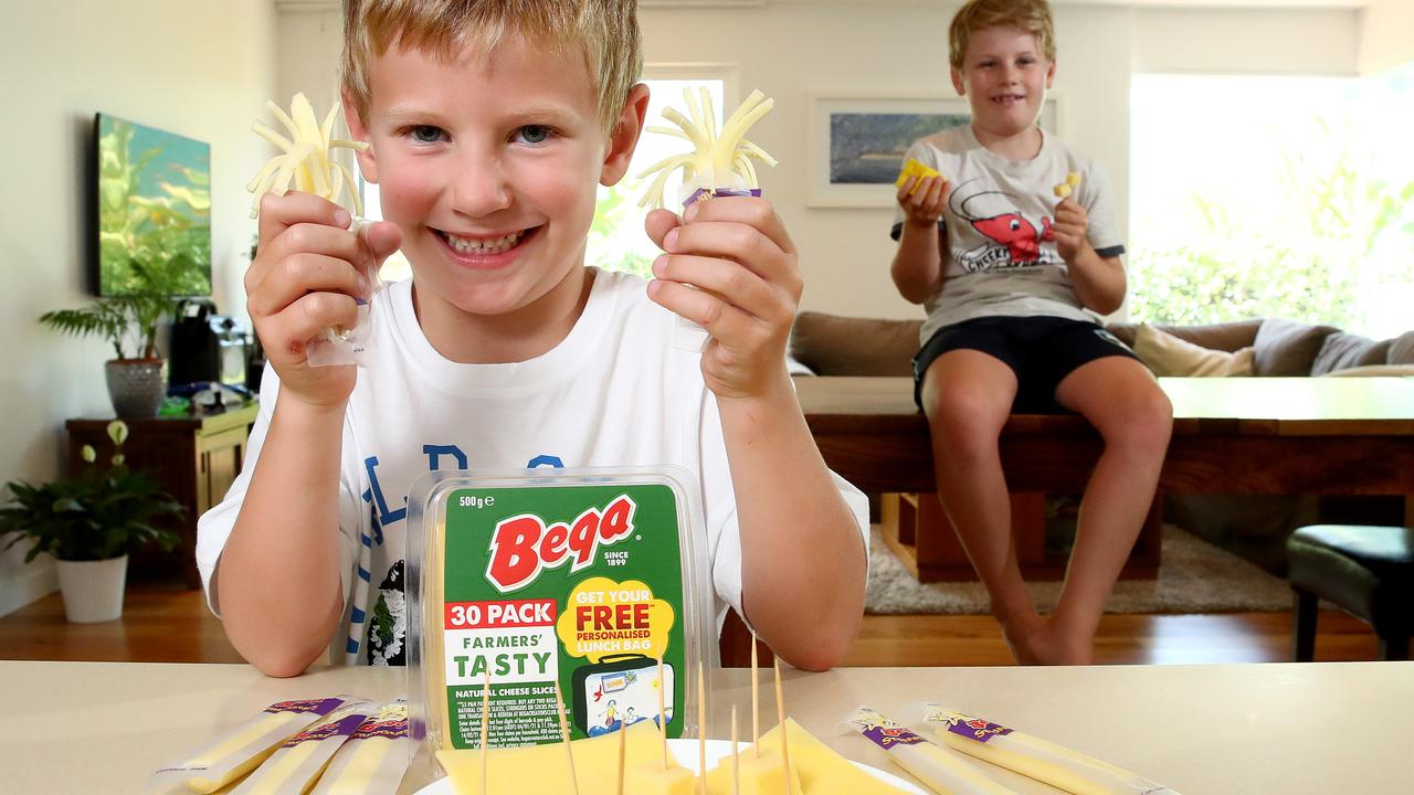 Bega Cheese keeps a keen eye on kid’s convenient snacking trends. Picture: Toby Zerna