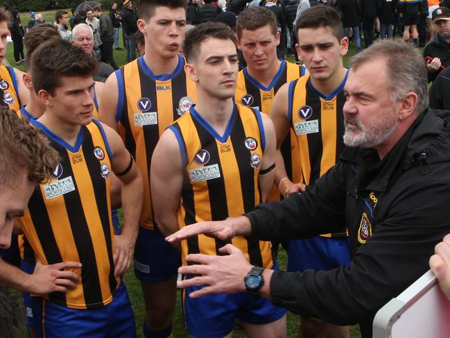 Mark Riley during his four-year stint at St Bernard’s. Picture: David Crosling