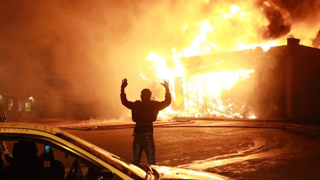 The Ferguson protesters are news.com.au’s pick for title.