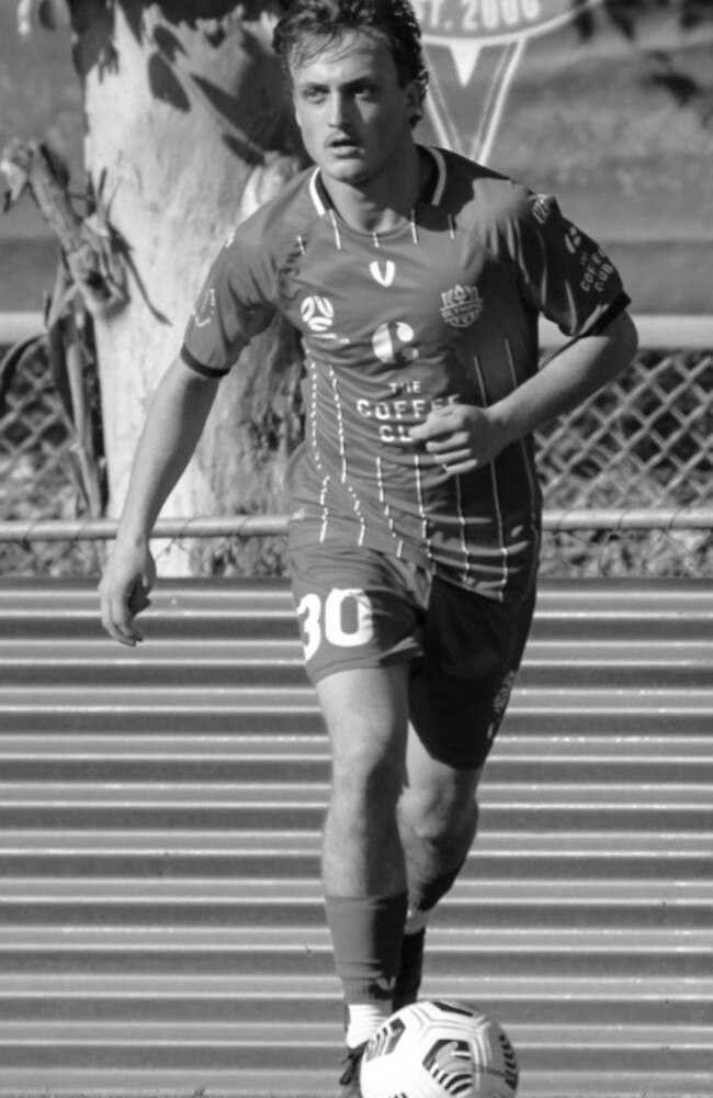 Brisbane club Olympic FC shared a touching tribute to player Nathan Weckert who was killed in a traffic crash on the Bruce Highway at Palmview on Monday.