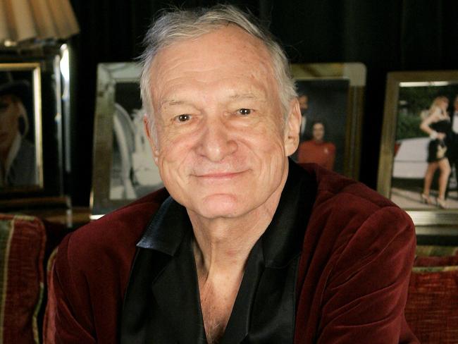 Playboy founder Hugh Hefner signed off on Ines Rau’s centrefold appearance before hd ied. Picture: AP