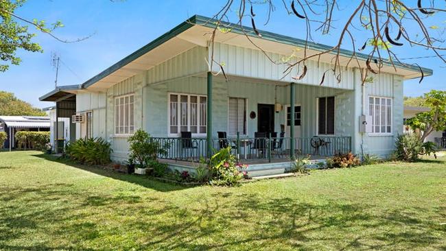 This three-bedroom house at 5 Pine St, Forrest Beach, is on the market for $395,000.