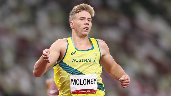 Ashley Moloney 46.29 second 400m has him right in medal contention in the men’s decathlon. Picture: Getty Images