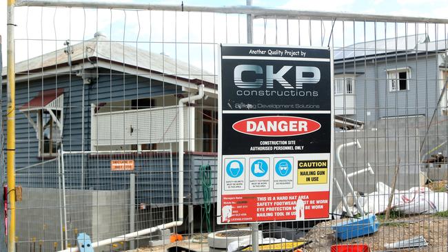 CKP Constructions has collapsed owing creditors about $3 million. Picture: Jono Searle.