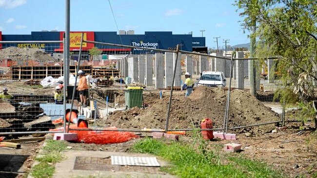 Aldi was handed back control of its Gladstone Rd construction site following JM Kelly's demise. Picture: Allan Reinikka