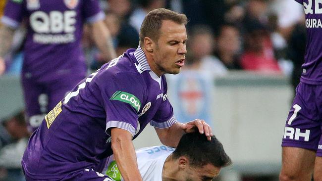 Hungary midfielder Kristian Vadocz spent time at Perth Glory in 2016.