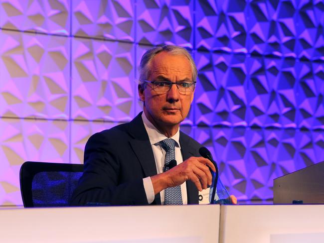 CEO Nicholas Moore at the Macquarie Group AGM. Picture: Stuart McEvoy/The Australian.