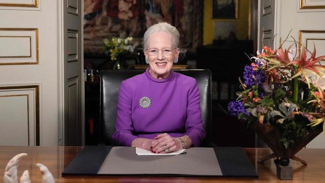 Queen Margrethe II of Denmark announced her abdication in her traditional New Year's address. Picture: Keld Navntoft / Ritzau Scanpix / AFP