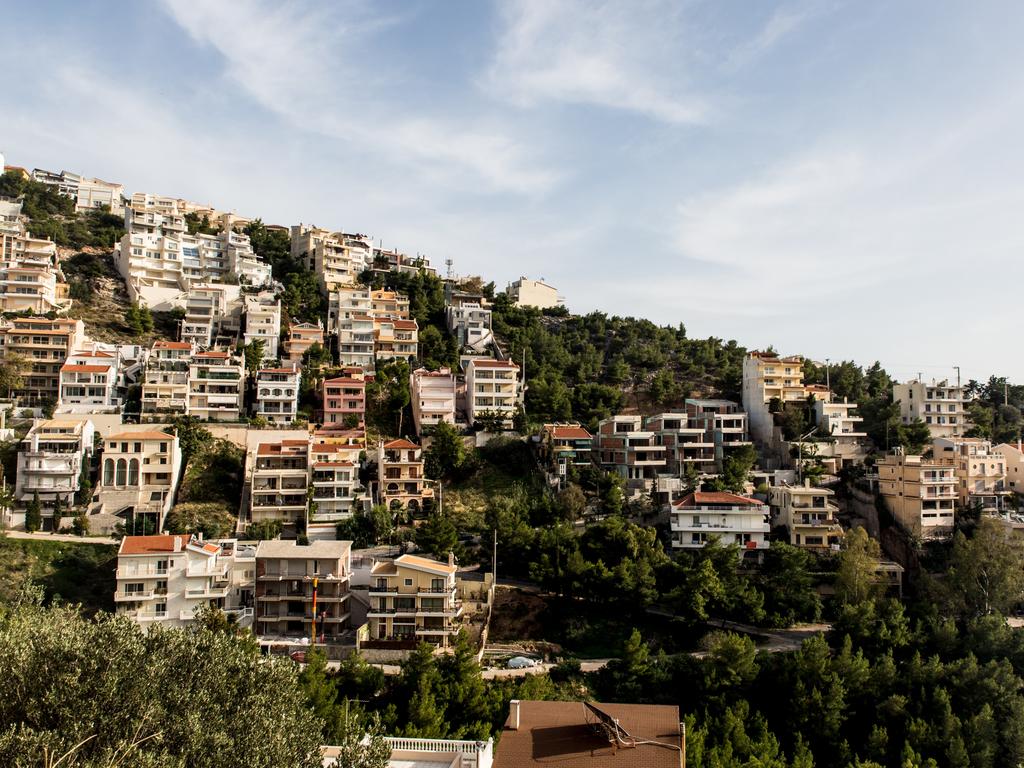 The suburb of Voula, where Macris lived, in Athens. Picture: Ella Pelligrini