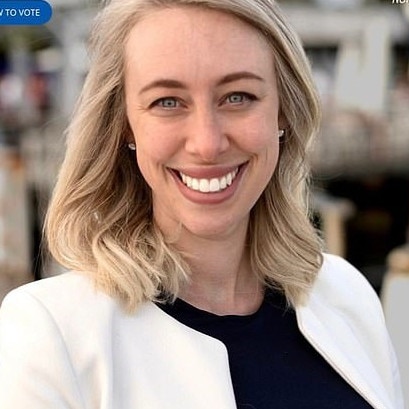 Northern Beaches deputy mayor Georgia Ryburn is looking at becoming the Liberal candidate at the Pittwater by-election. Picture: Supplied