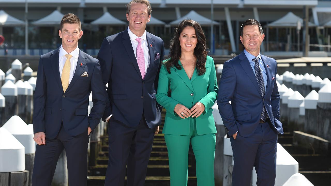 The Channel 7 commentary team won’t begin their summer stint until later this month.