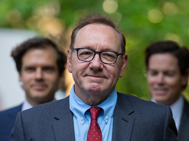 Kevin Spacey arrives at Southwark Crown Court. Picture: Getty Images