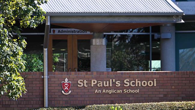 St Pauls School at Bald Hill. Picture: Lyndon Mechielsen/Courier Mail