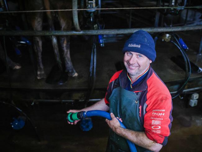 Terry and Shannon Blasche moved from northern Victoria to SW Vic in recent years and have enjoyed productivity success. Picture: Nicole Cleary